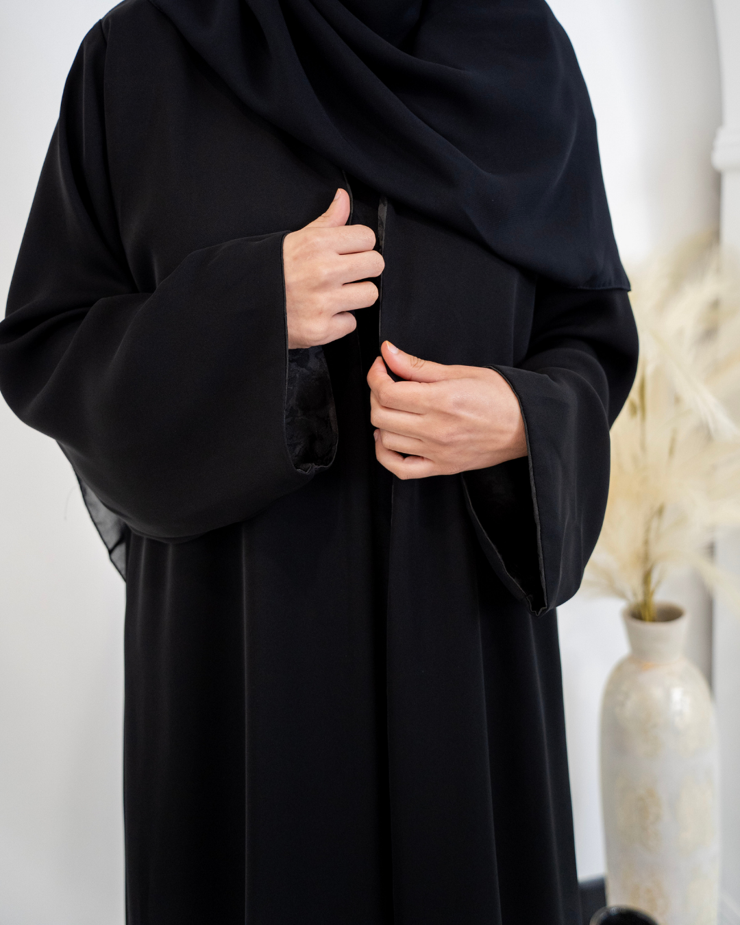 Double-Sided Abaya | Black