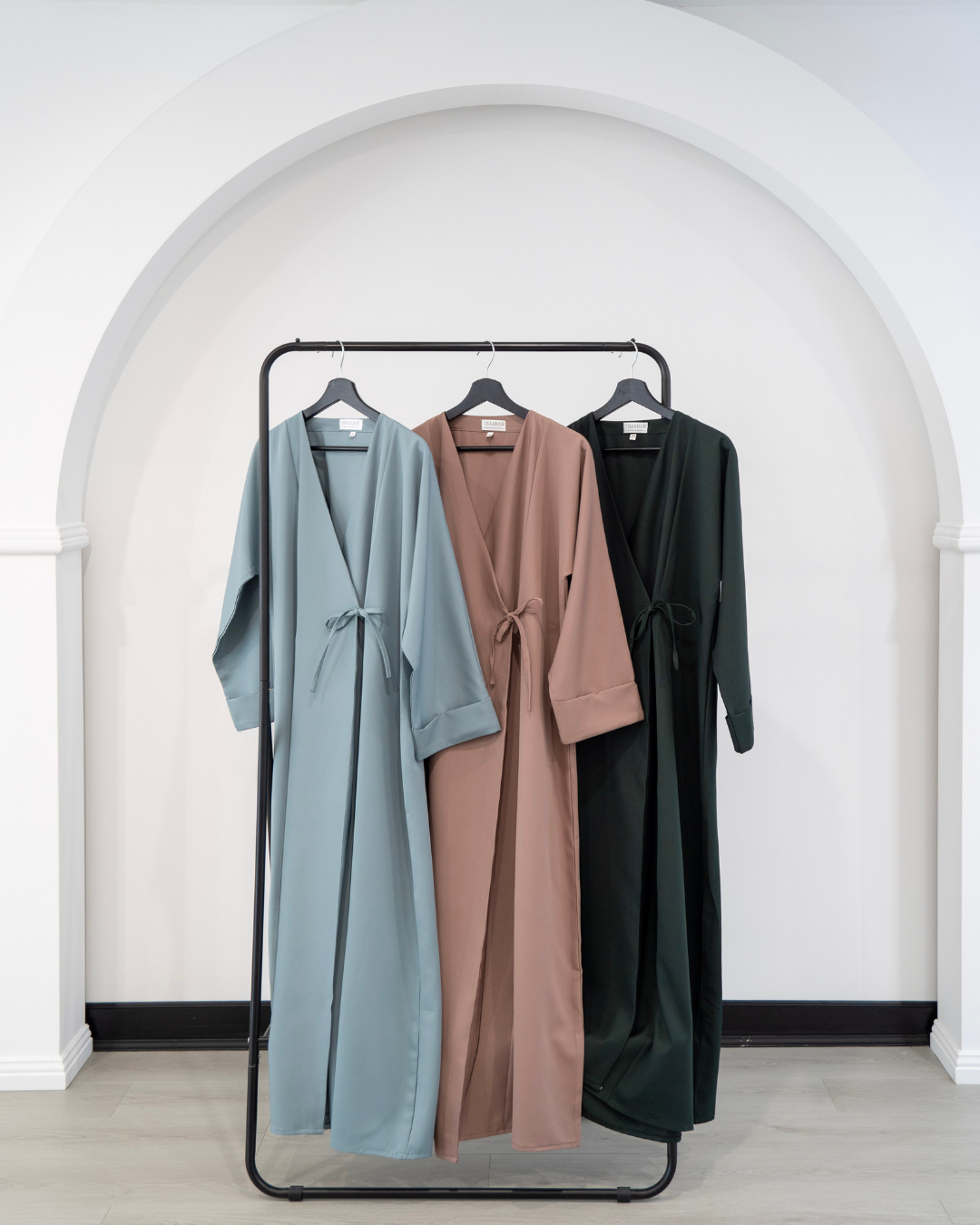 Side Wrap Abaya | Emerald