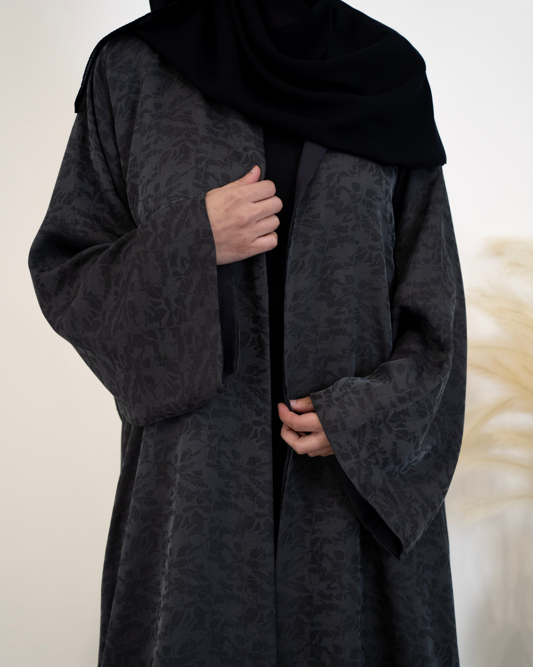 Double-Sided Abaya | Grey