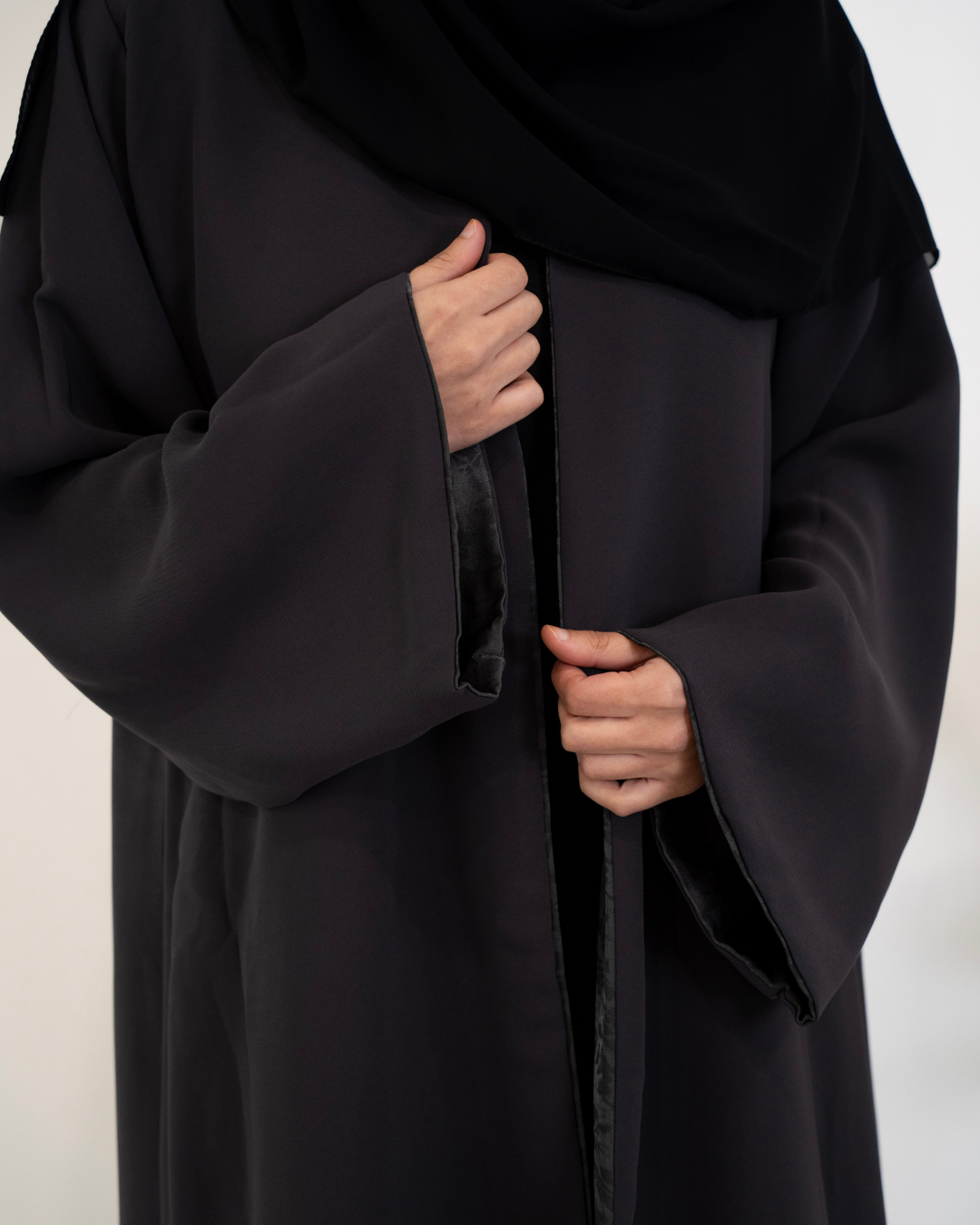 Double-Sided Abaya | Grey
