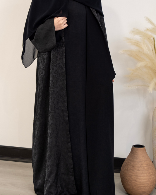 Double-Sided Abaya | Black